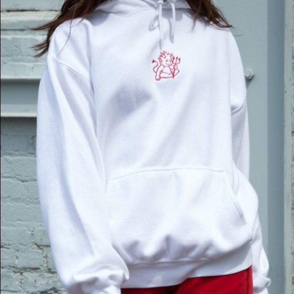 Christy Brandy Melville baby devil hoodie